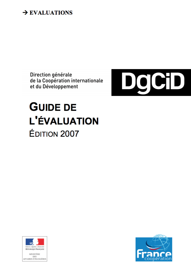 guide de l'évaluation,  MAE, 2017