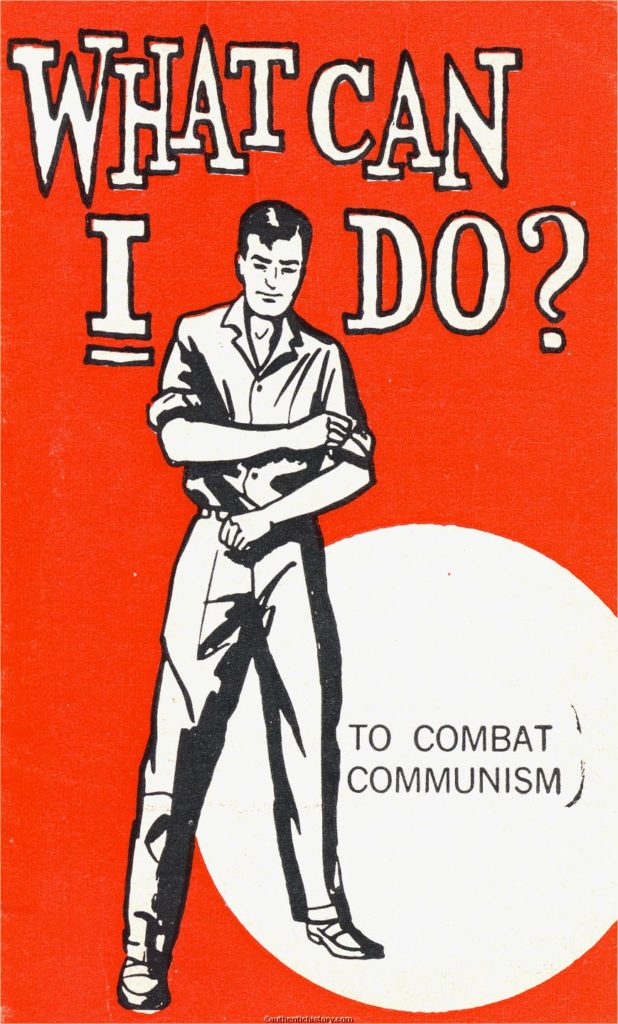 what can I do to combat communism ? 1962