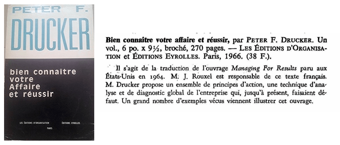 Gestion axée sur les résultats : l'ouvrage de Peter Drucker