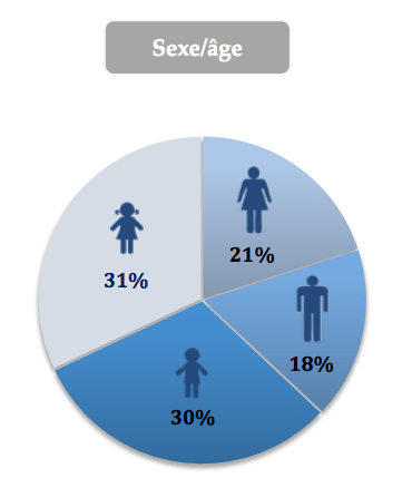 exemple répartition par sexe